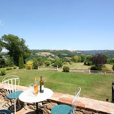 Saint-andre-de-najac Sleeps 8 Pool Wifi Villa *