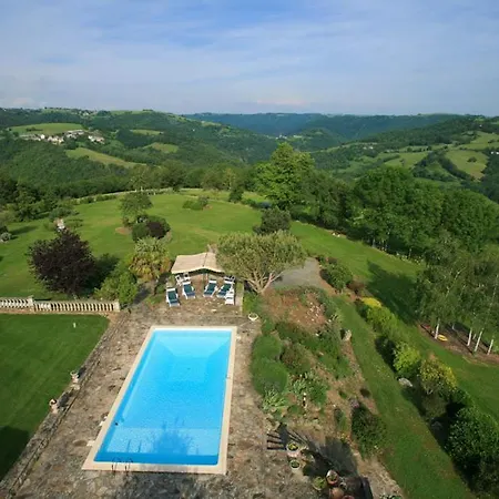 Saint-andre-de-najac Sleeps 8 Pool Wifi Villa *