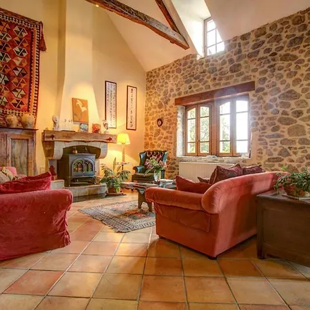 Saint-andre-de-najac Sleeps 8 Pool Wifi Villa *